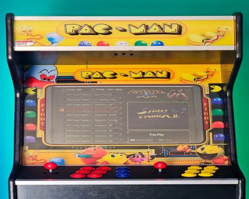 Retro console display