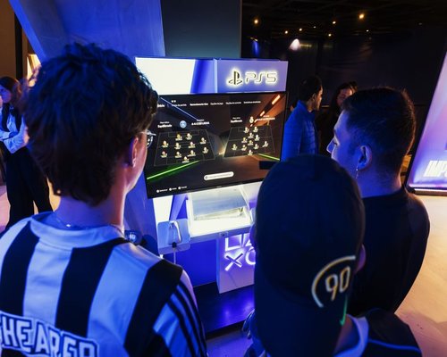 Gaming event screen