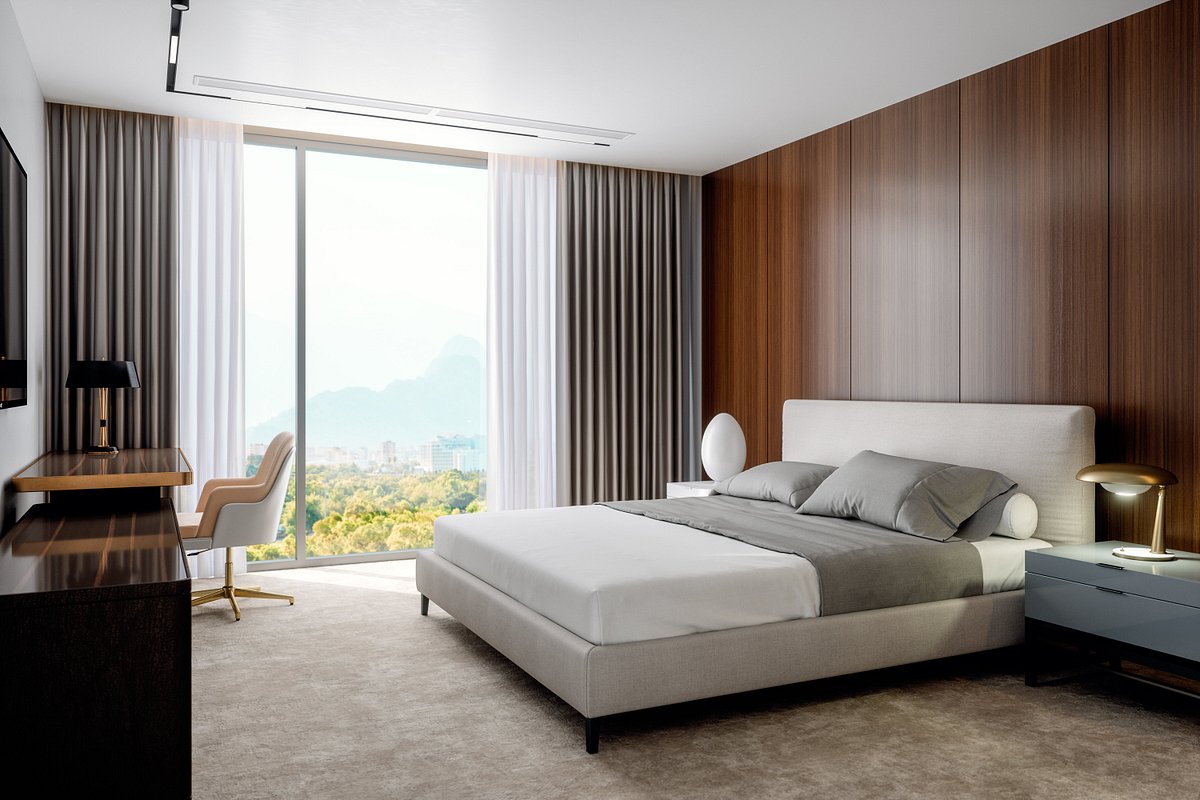 Sydney harbour hotel suite concept